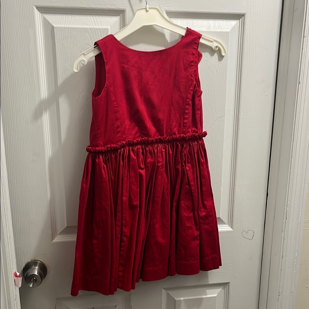 Elegant Red Kids Dress